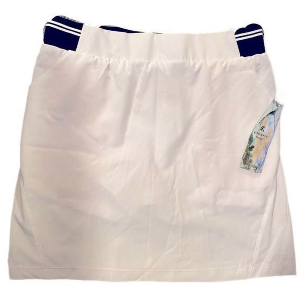 Kyodan Golf Skort -S white , black detail , NWT